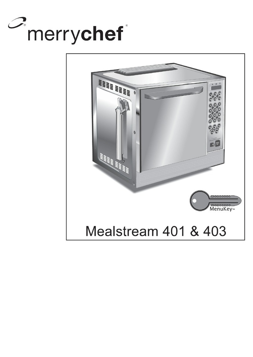 Merrychef Mealstream 401 User manual