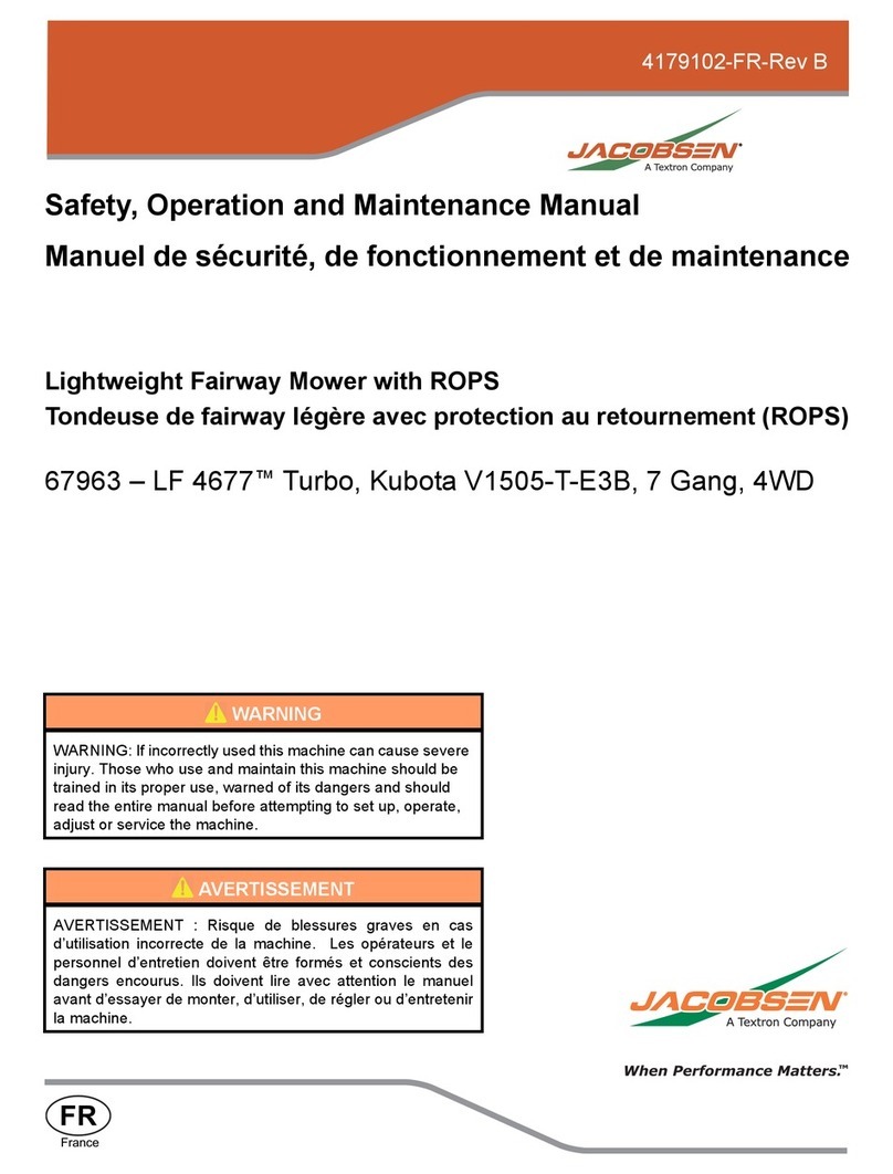 Jacobsen LF 4677 Turbo 67963 Safety, operation and maintenance manual