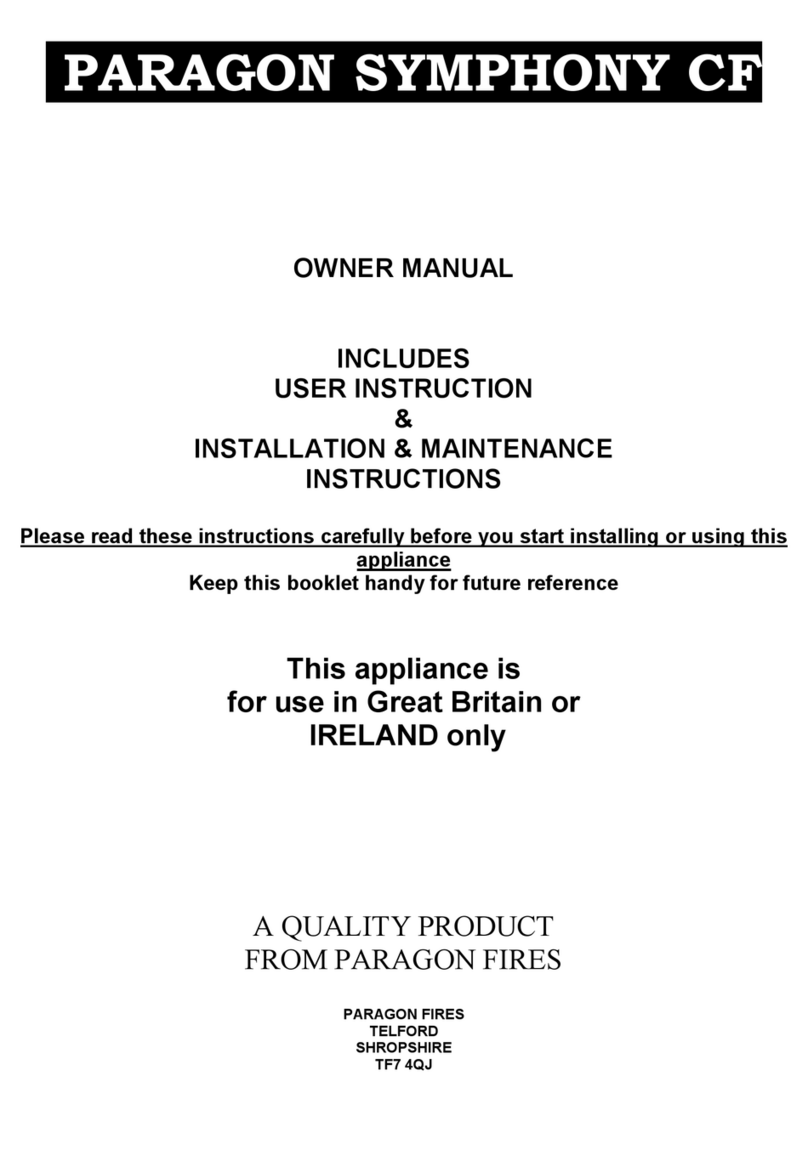 Paragon SYMPHONY CF owner's manual