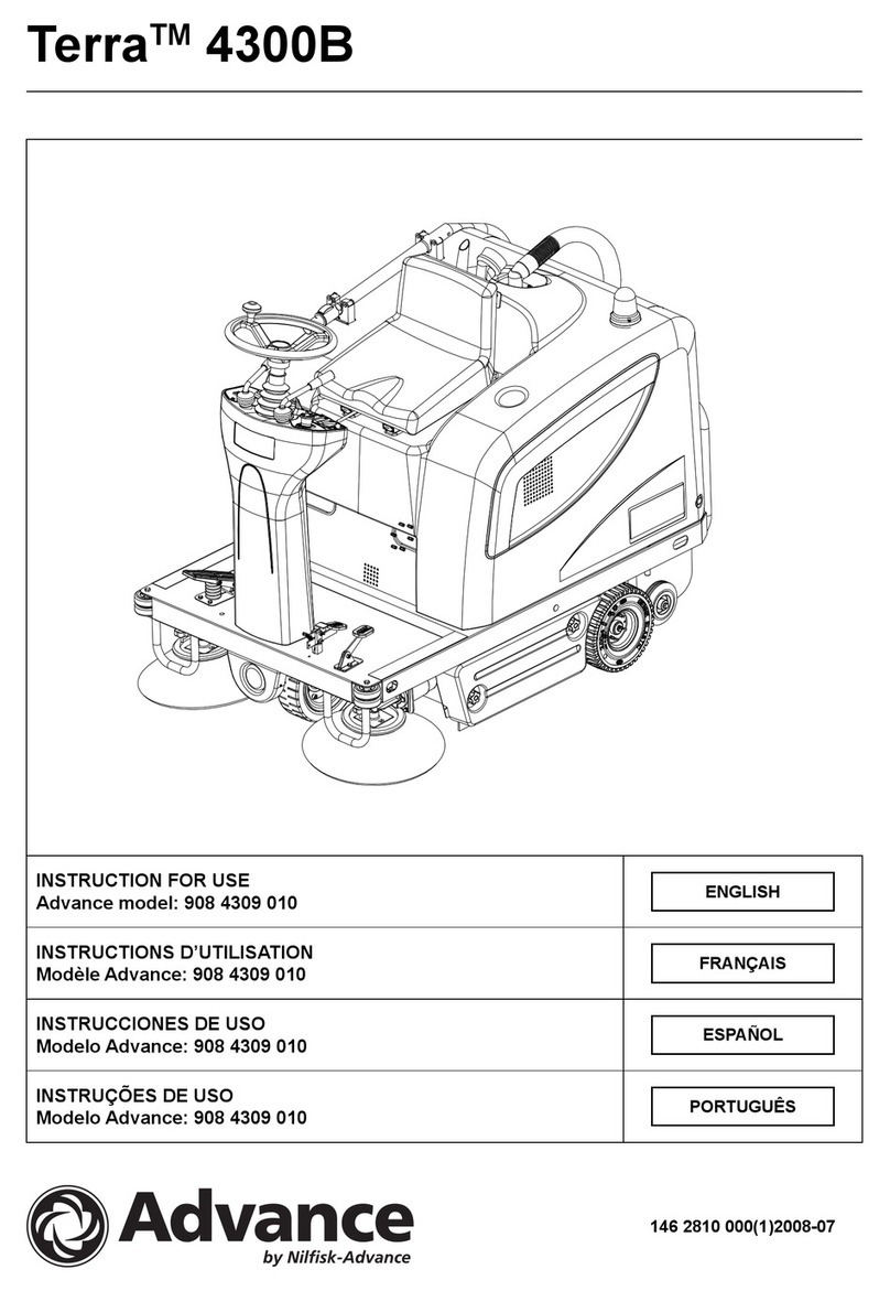 Nilfisk-Advance Terra 4300B 908 4309 010 User manual
