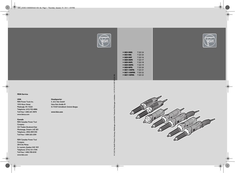 Fein GSZ4-280EL User manual