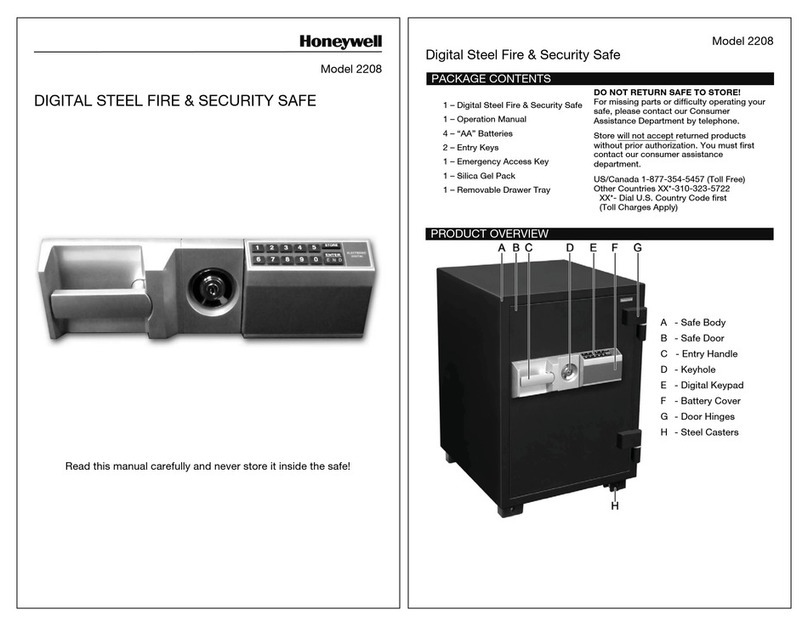 Honeywell 2208 owner's manual