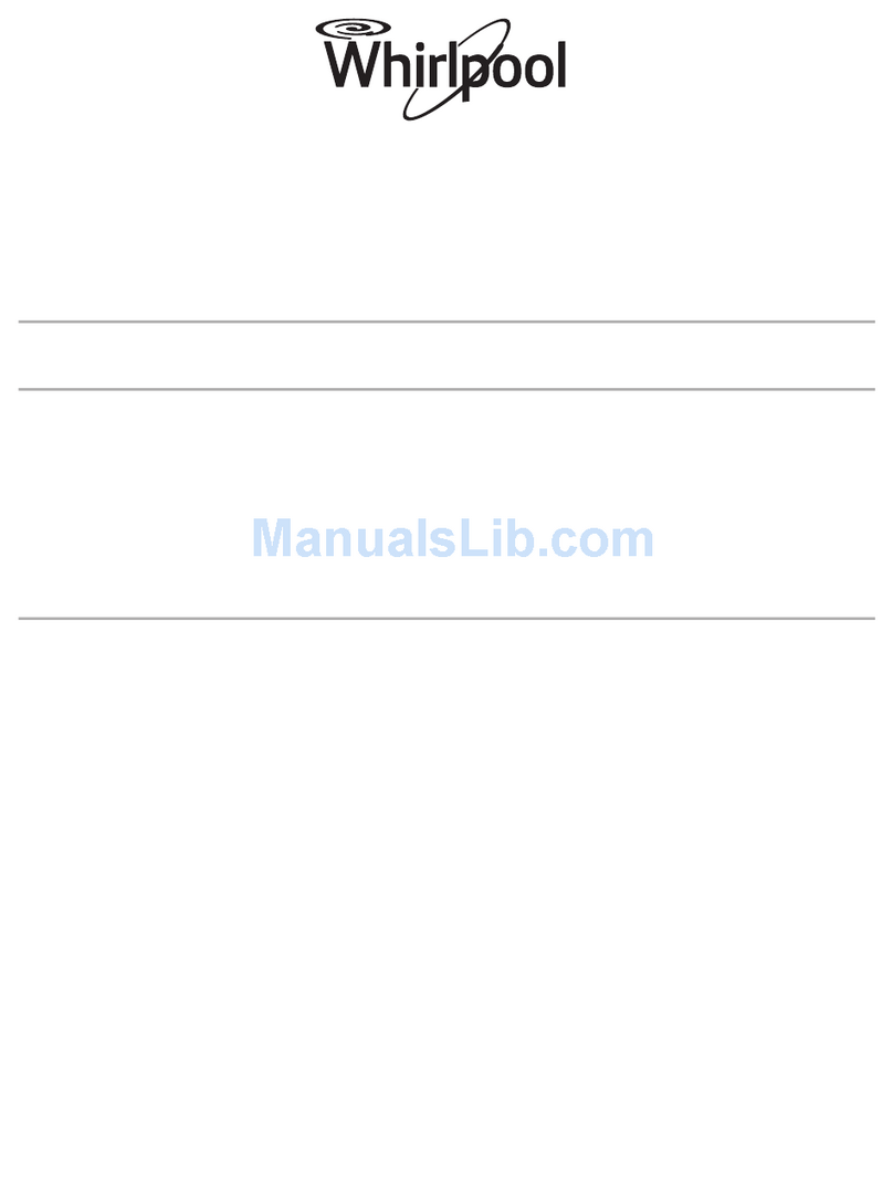 Whirlpool 1CWTW4800 User manual