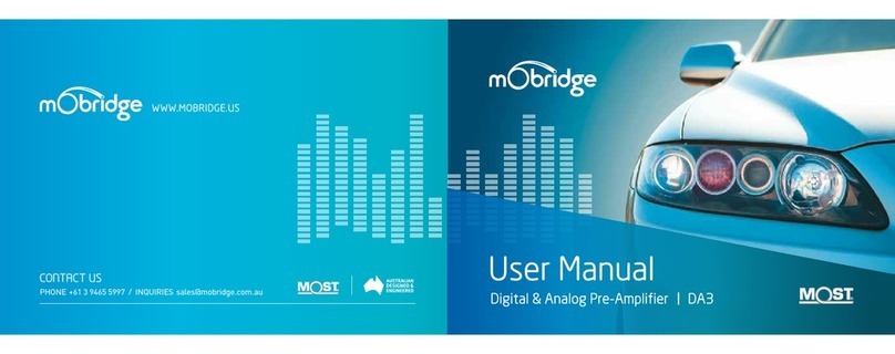 Mobridge DA3 user manual