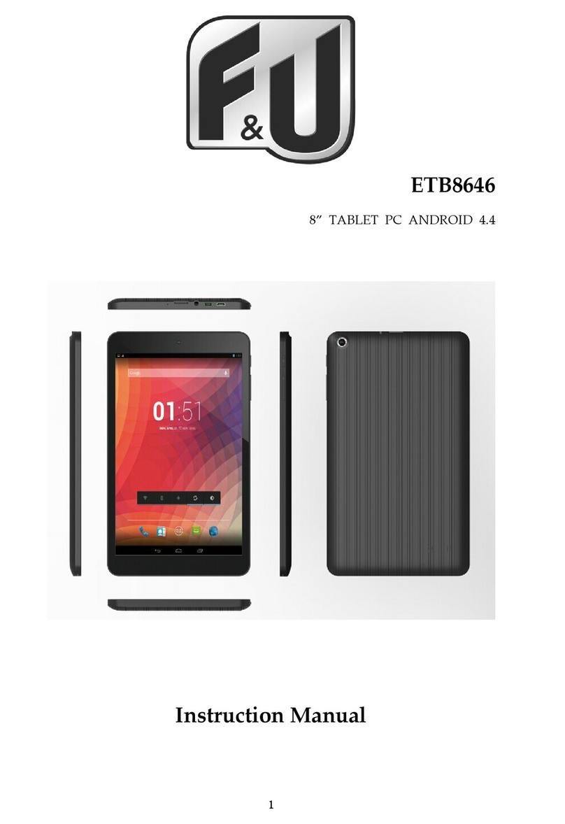 F&U ETB8646 instruction manual