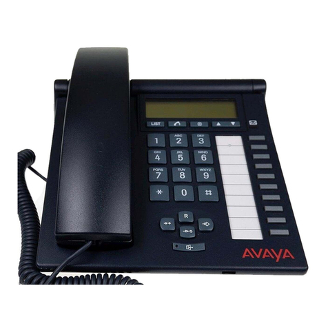 Avaya T3 Standard User manual