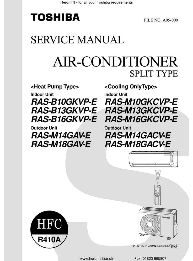 Toshiba RAS-B10GKVP-E User manual