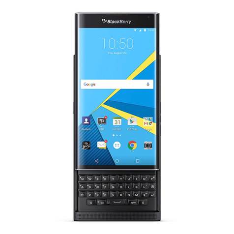 Blackbe;rry PRIV User manual