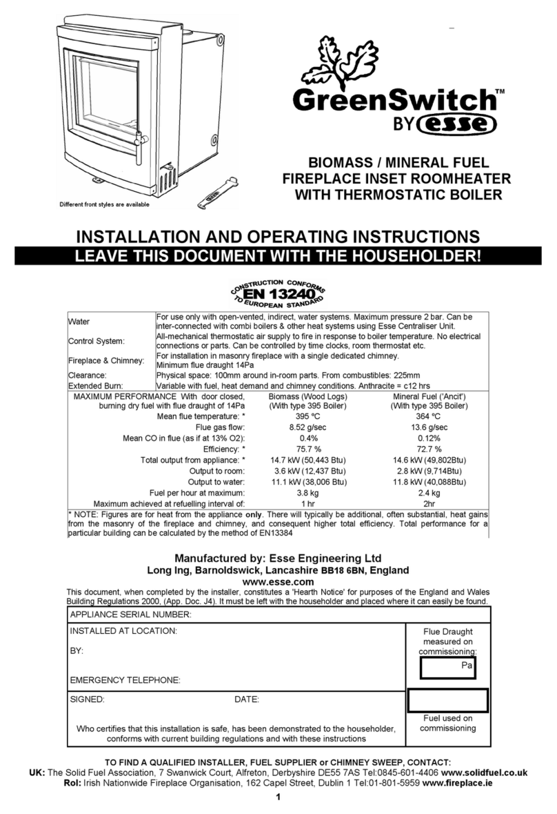 Esse green switch User manual
