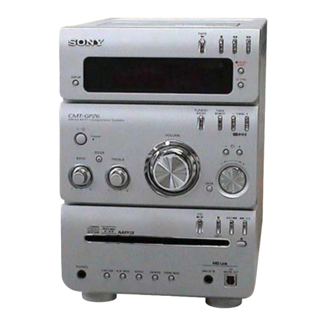 Sony HCD-GPZ6 User manual