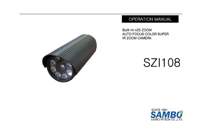 Sambo SZI108 Operation manual