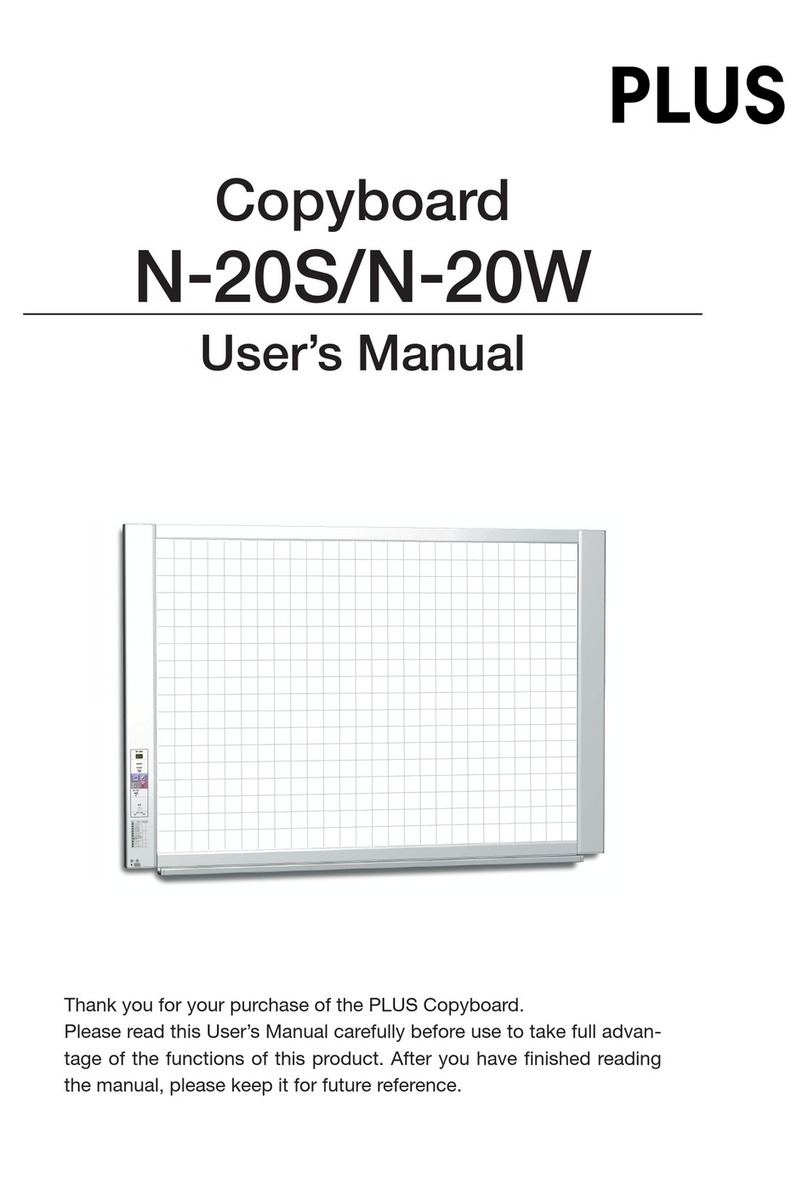 Plus N-20S user manual