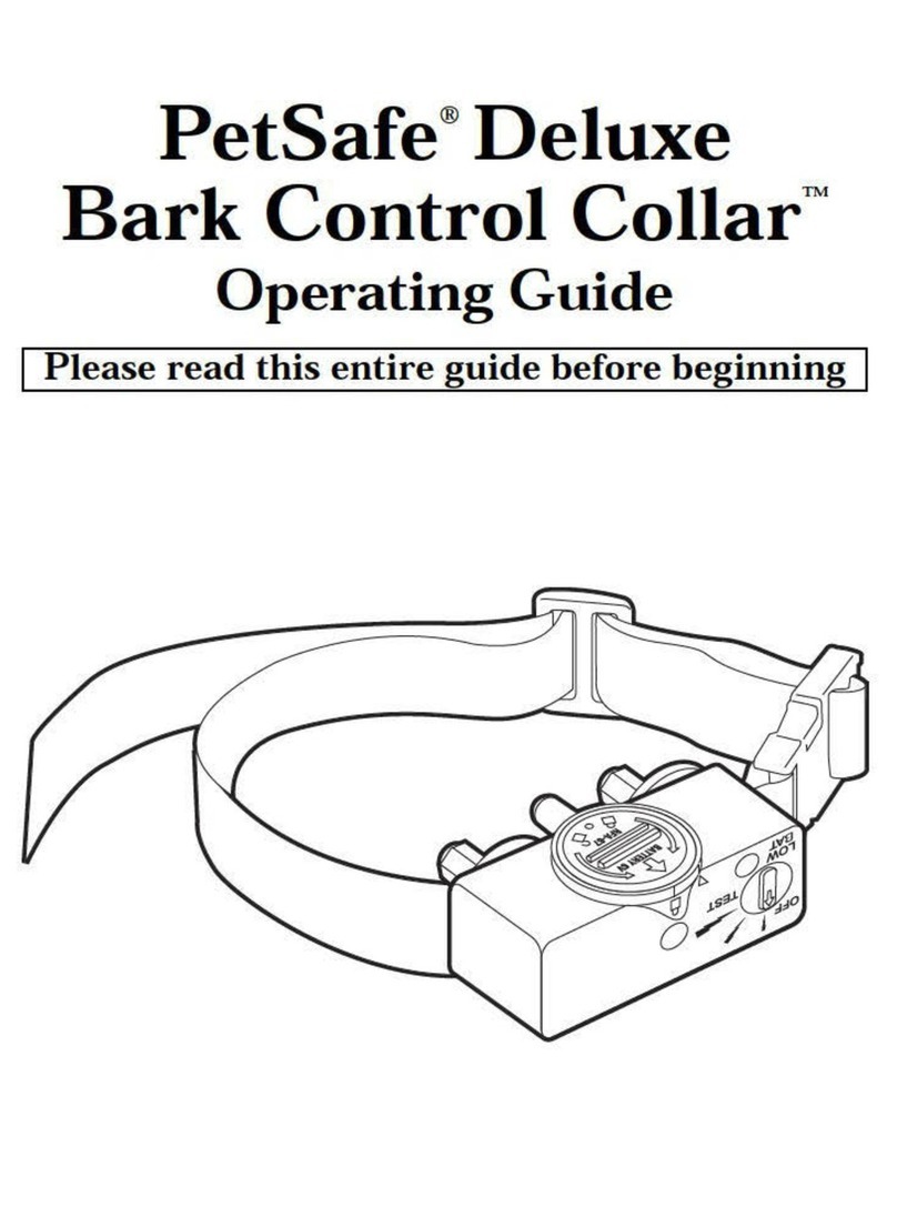 Petsafe Deluxe operating guide