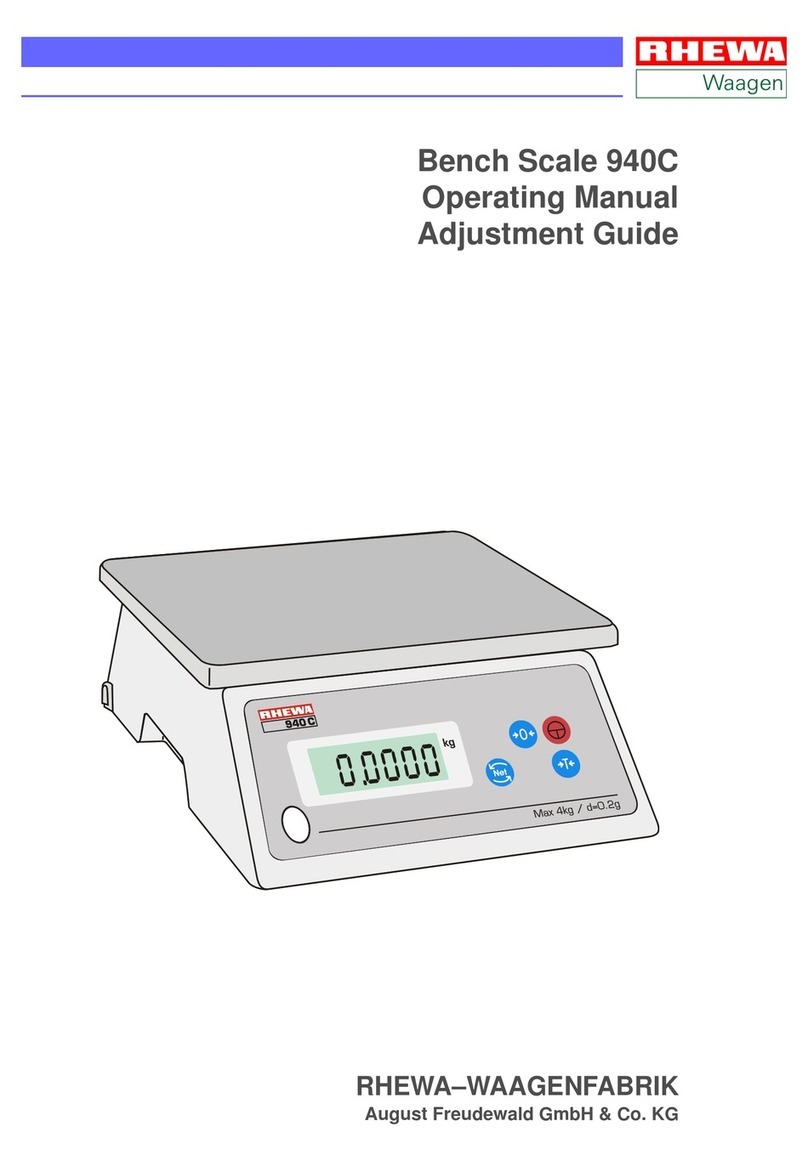 Rhewa 940C/4 operating manual
