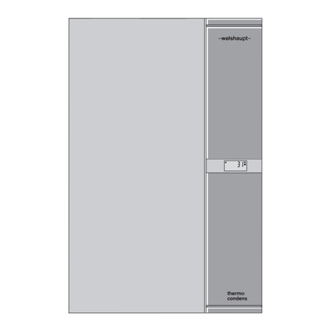Weishaupt thermo condens WTC 15-A operating instructions Weishaupt thermo condens WTC 15-A operating instructions