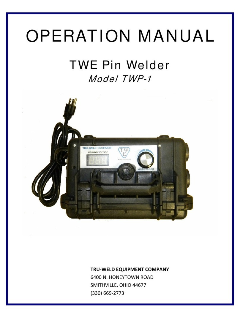 Truweld TWP-1 Operation manual