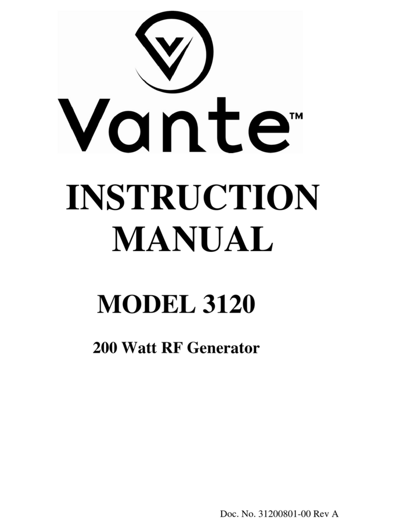 Vante 3120 instruction manual