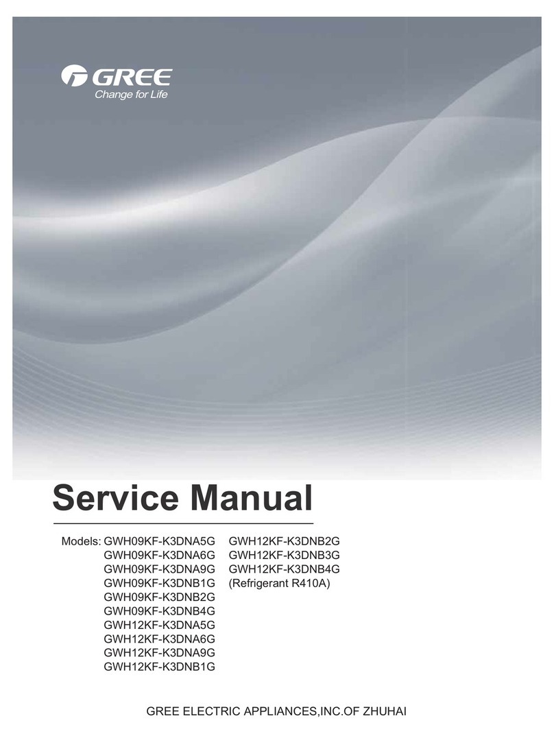 Gree GWH09KF-K3DNA6G User manual