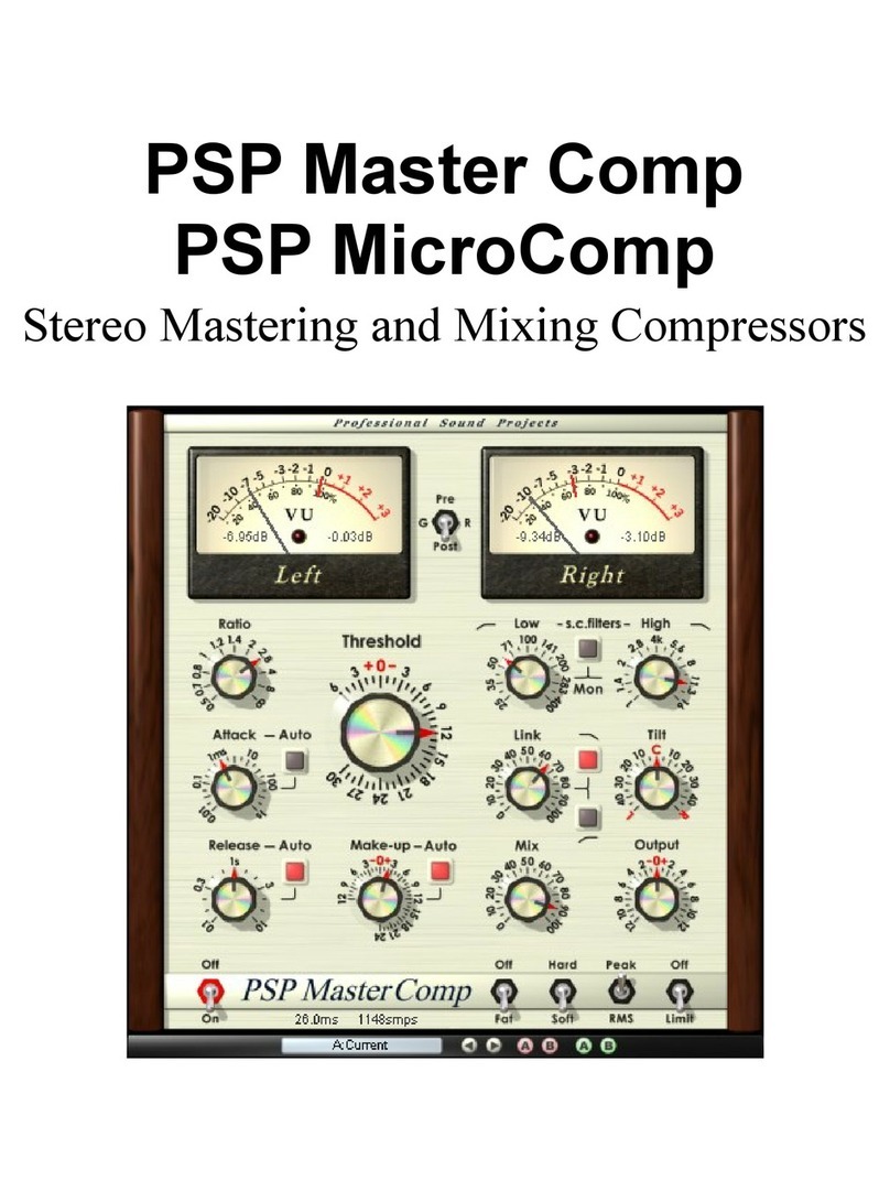 PSP Master Comp instruction manual
