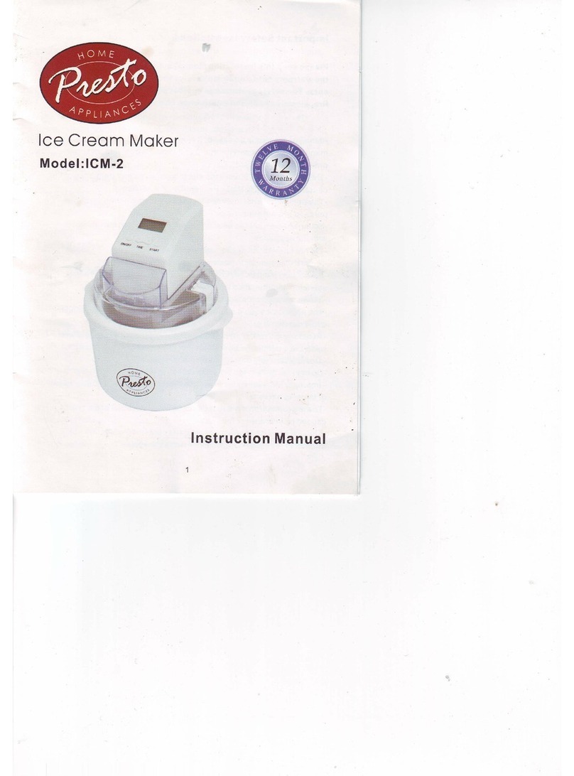Presto ICM-2 instruction manual