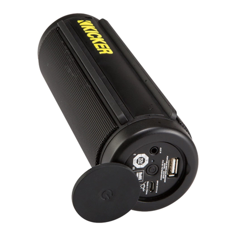Kicker KPW2 User manual