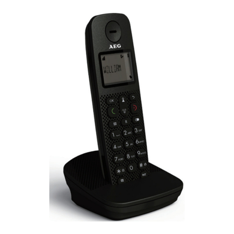 AEG voxtel d120 User manual