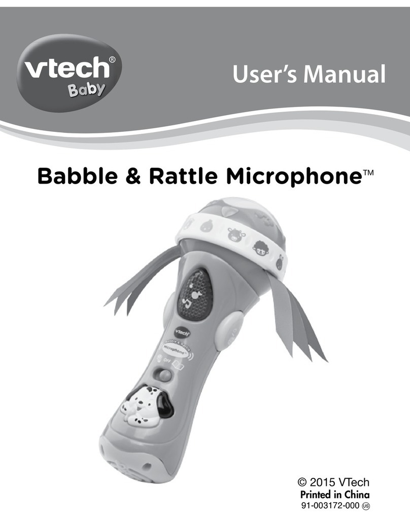 V-tech Babble & Rattle Microphone User manual