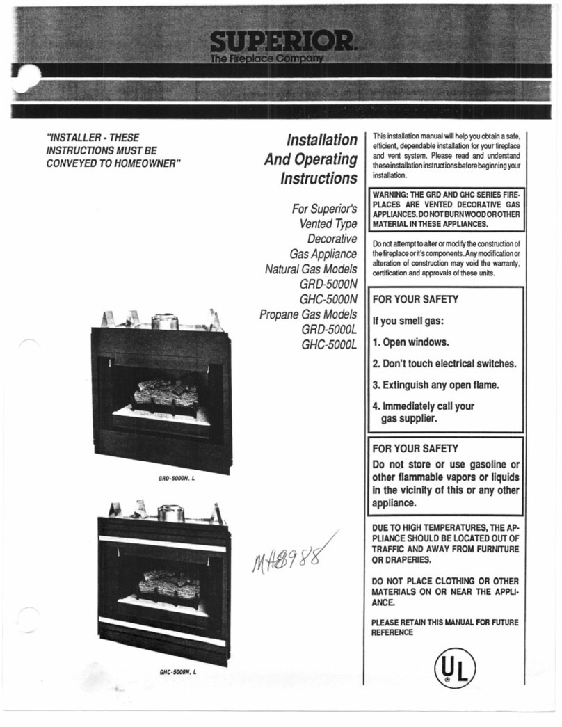 Superior GRD-5000N User manual