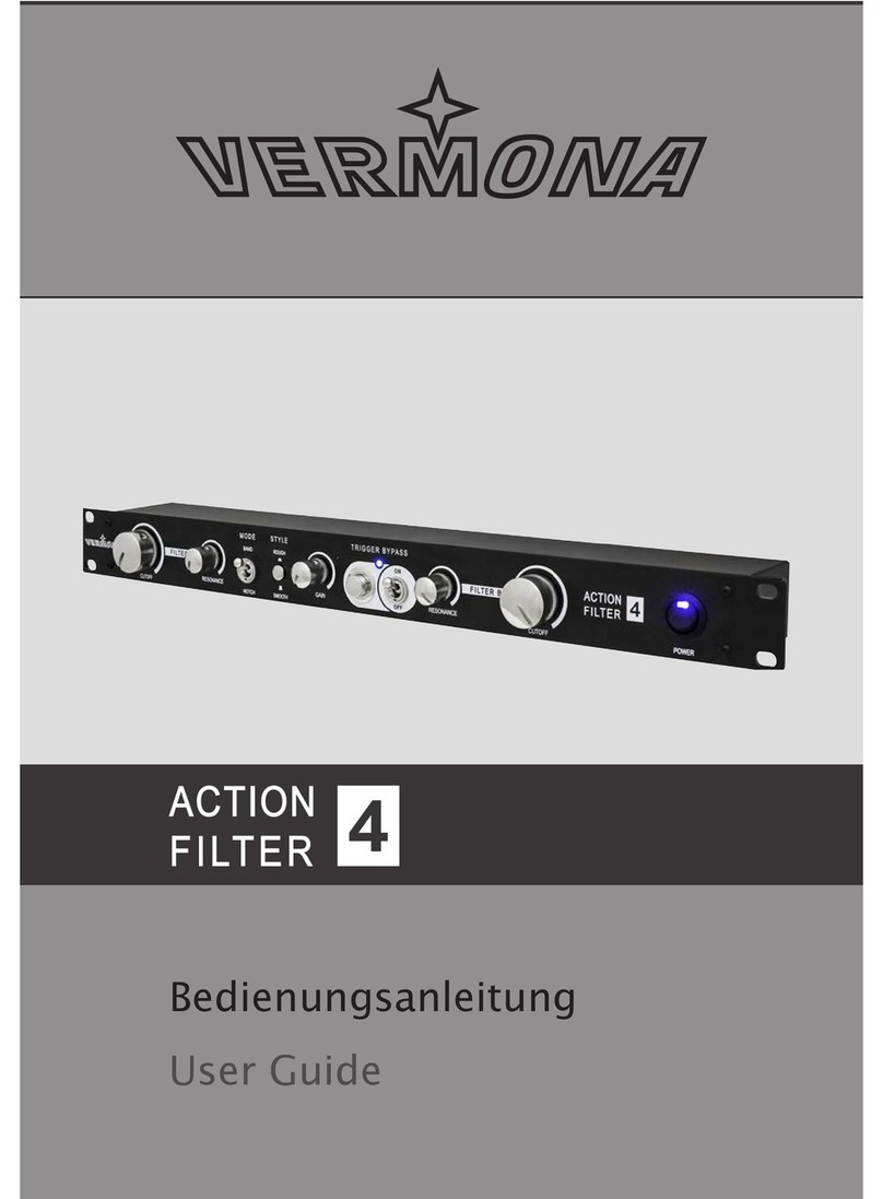 Vermona action filter 4 user manual