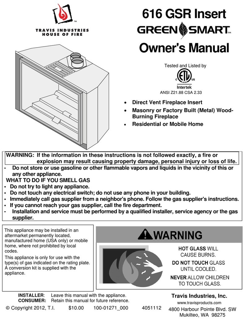 Travis Industries 616 GSR Green Smart User manual