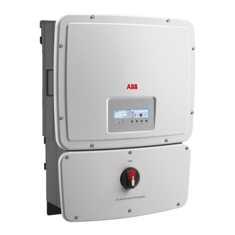 ABB UNO-7.6-TL-OUTD-S-US-A User manual