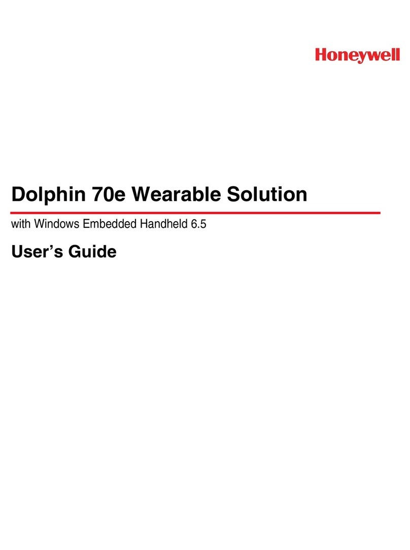 Honeywell Dolphin 70e Black User manual