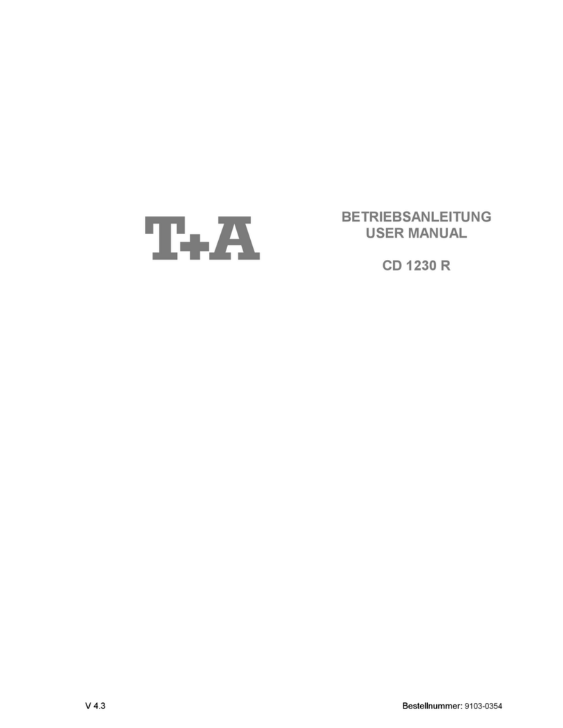 T+A R 1230 R User manual