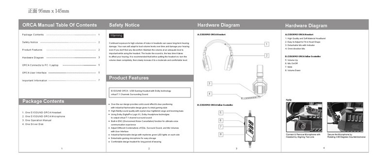 Exsound Orca user guide