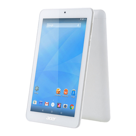 Acer Iconia One 7 User manual