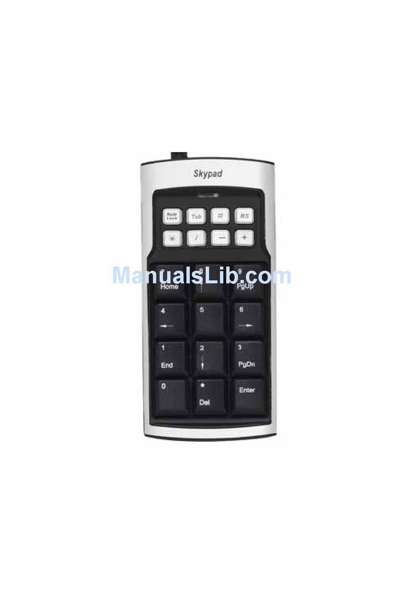 Ortek SKYPAD SKP-3200 user manual