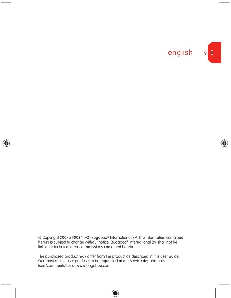 Bugaboo Cameleon user manual