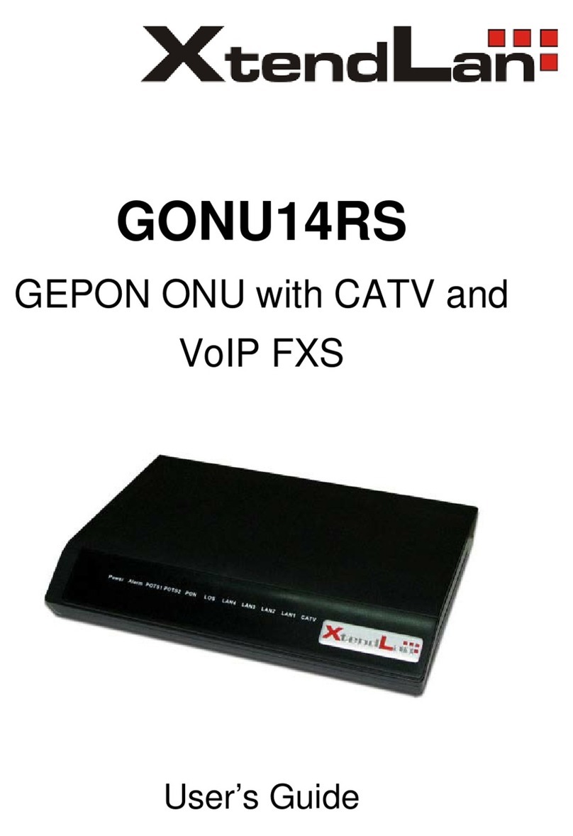 XtendLan GONU14RS user guide