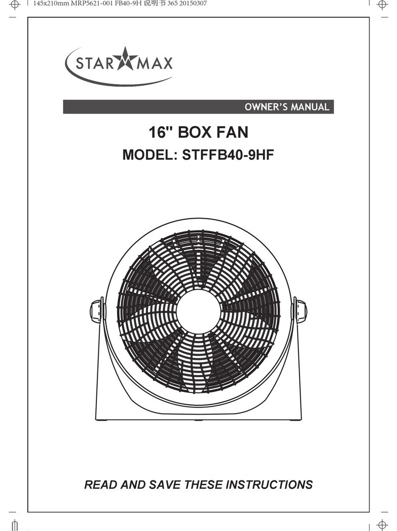 StarMax STFFB40-9HF User manual