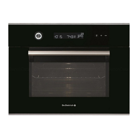 DeDietrich DME1140B User manual