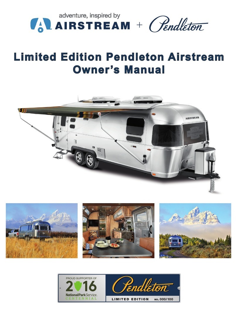 Airstream Pendleton owner's manual