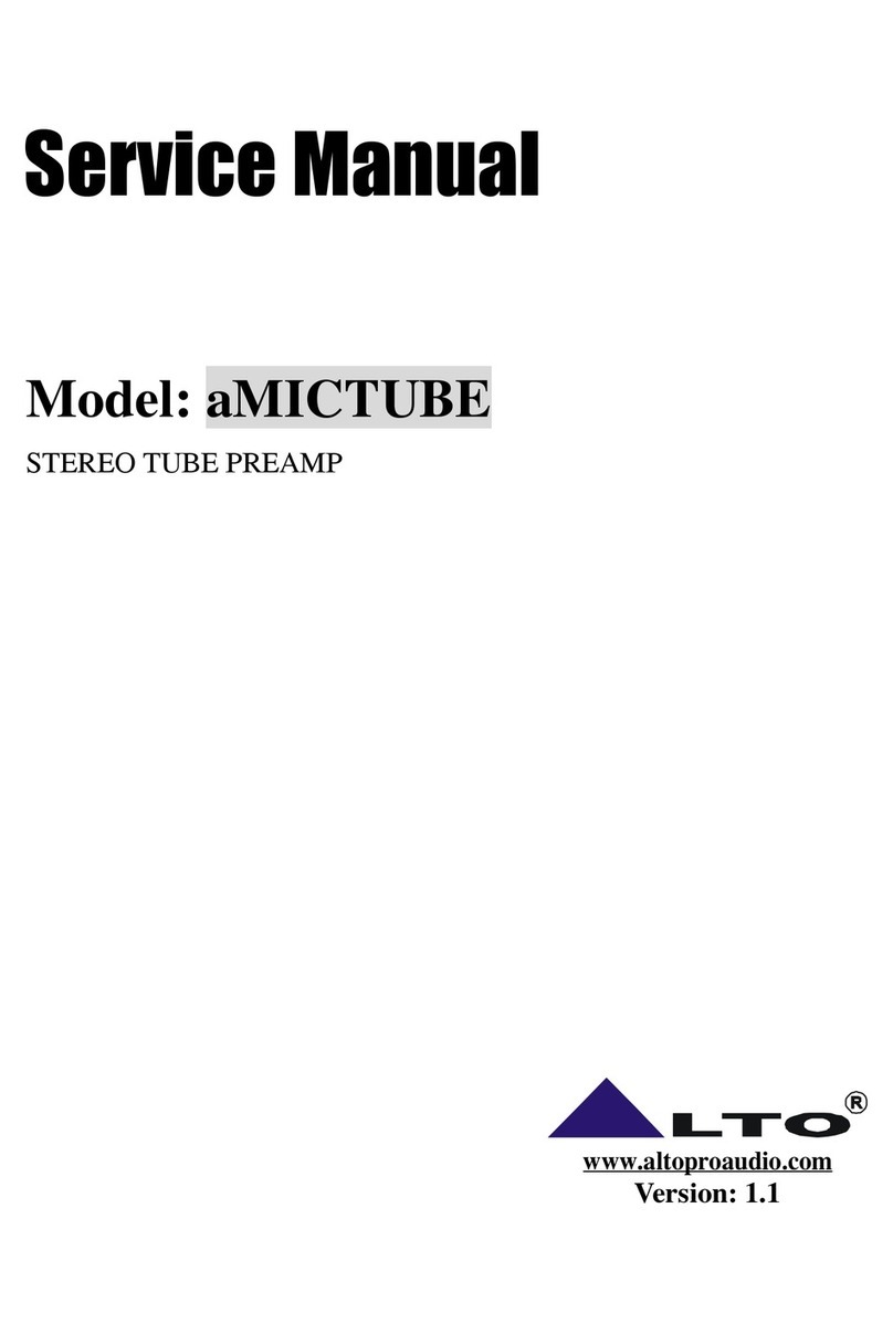 Alto aMictube Service manual