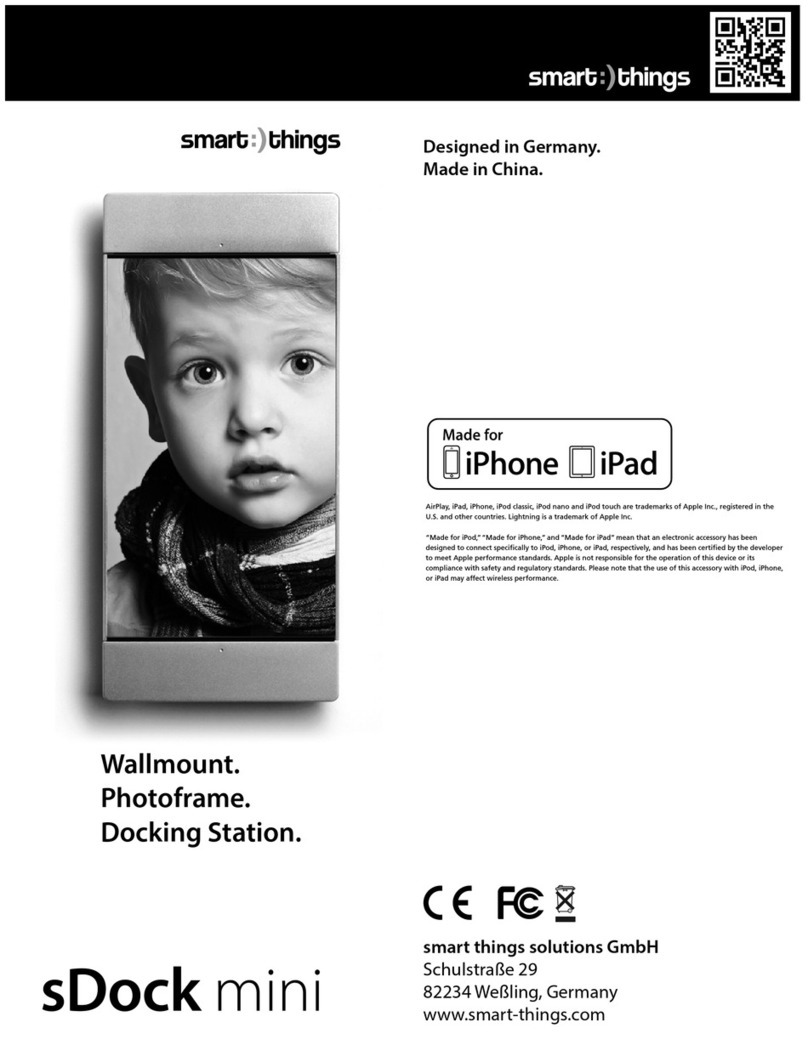 smart things sdock mini Instructions for use