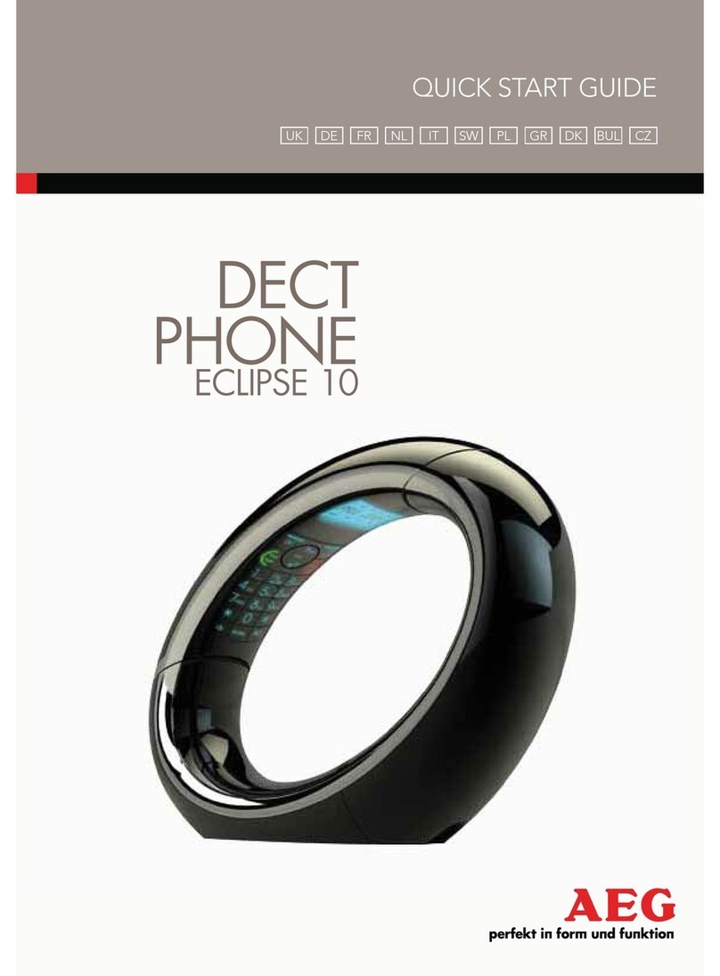 AEG ECLIPSE 10 User manual