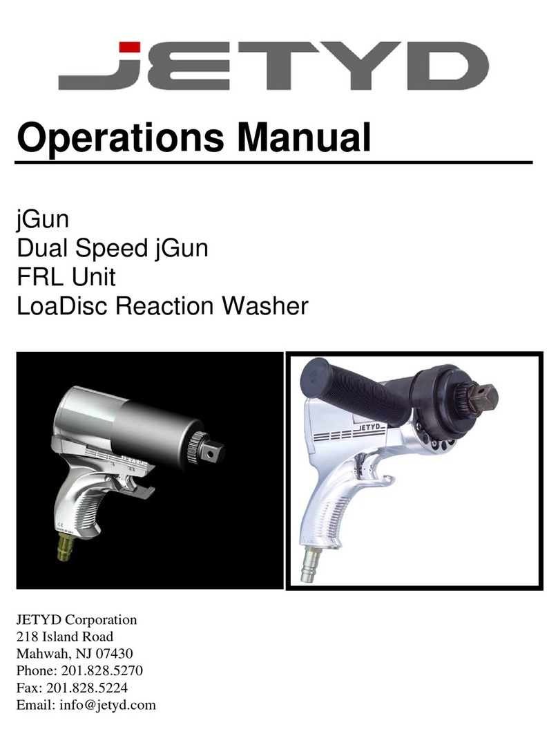 JETYD j-Gun series Operation manual