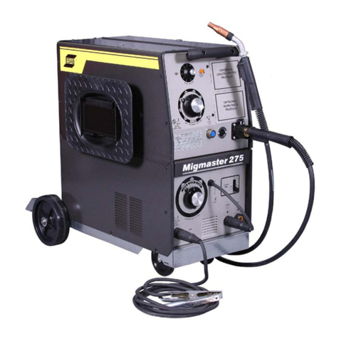 ESAB Migmaster 275 User manual