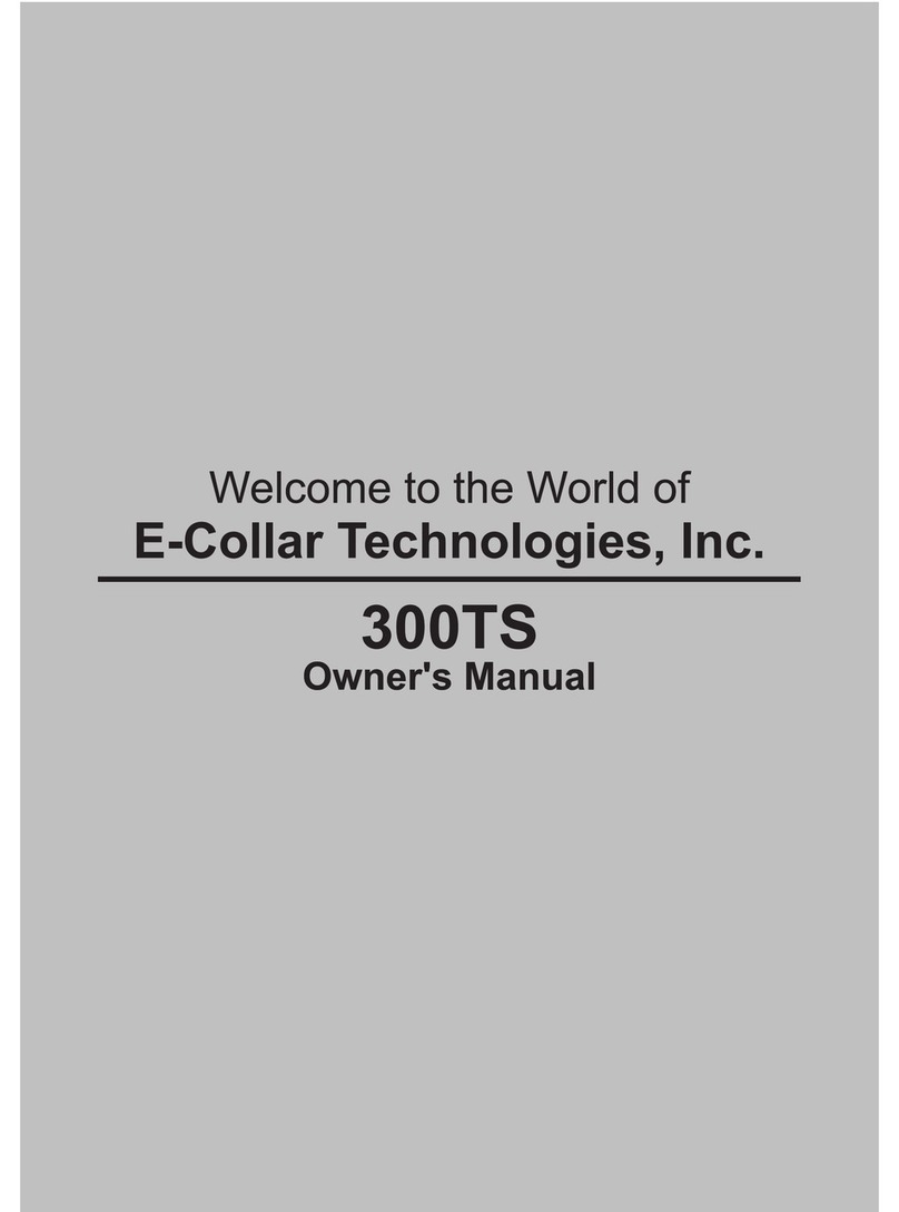E-Collar Technologies 300TS owner's manual