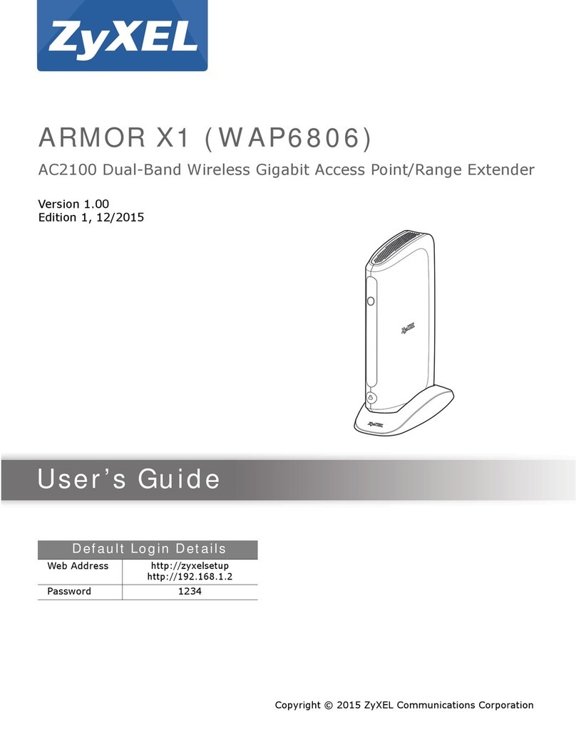 ZyXEL Communications ARMOR X1 User manual
