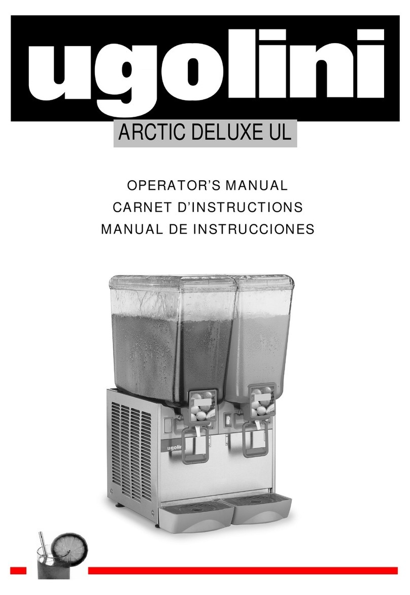 Ugolini arctic deluxe ul Operator's manual