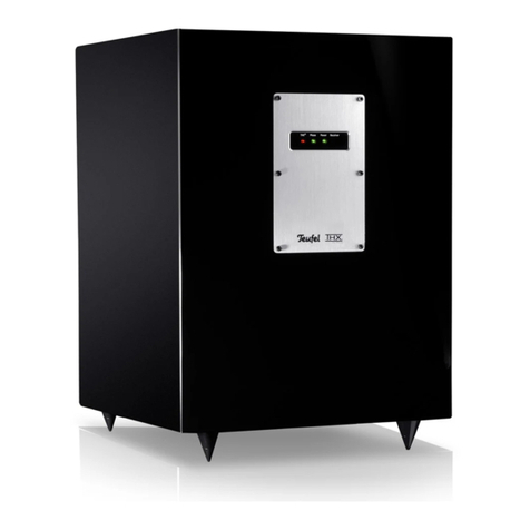 Teufel S 8000 SW Technical description and operating instructions